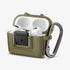 ACS05485 - Apple AirPods Pro 2 Case Lock Fit in matte black showing the front